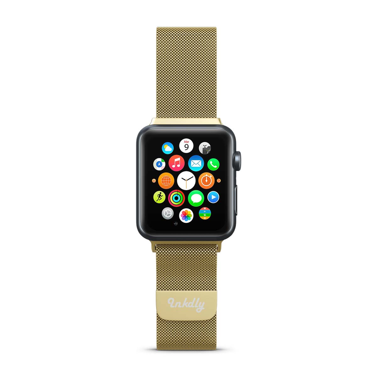 38MM/40MM / Gold Mesh