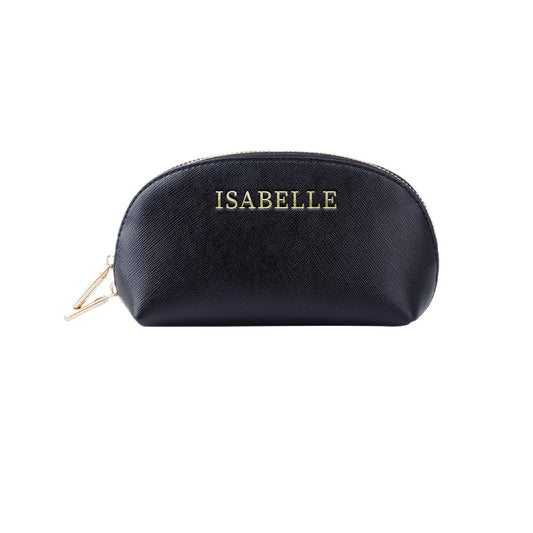 Black Saffiano / Gold Foil