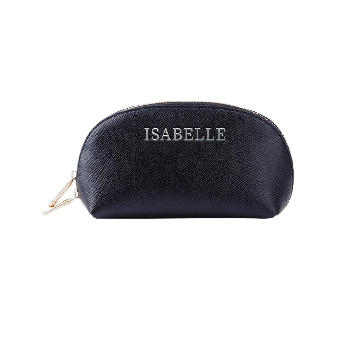 Black Saffiano / Silver Foil