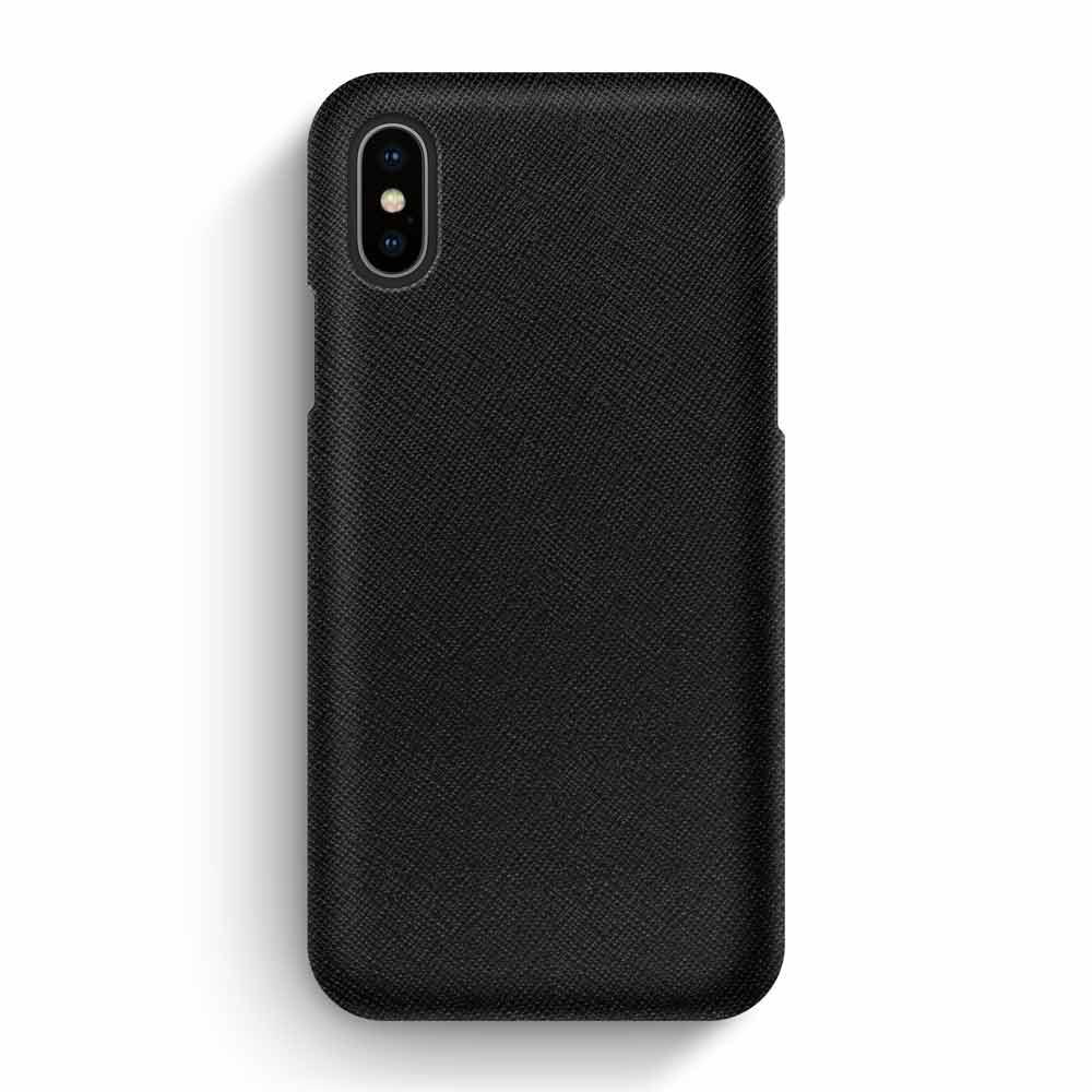 iPhone X/XS / Black Saffiano