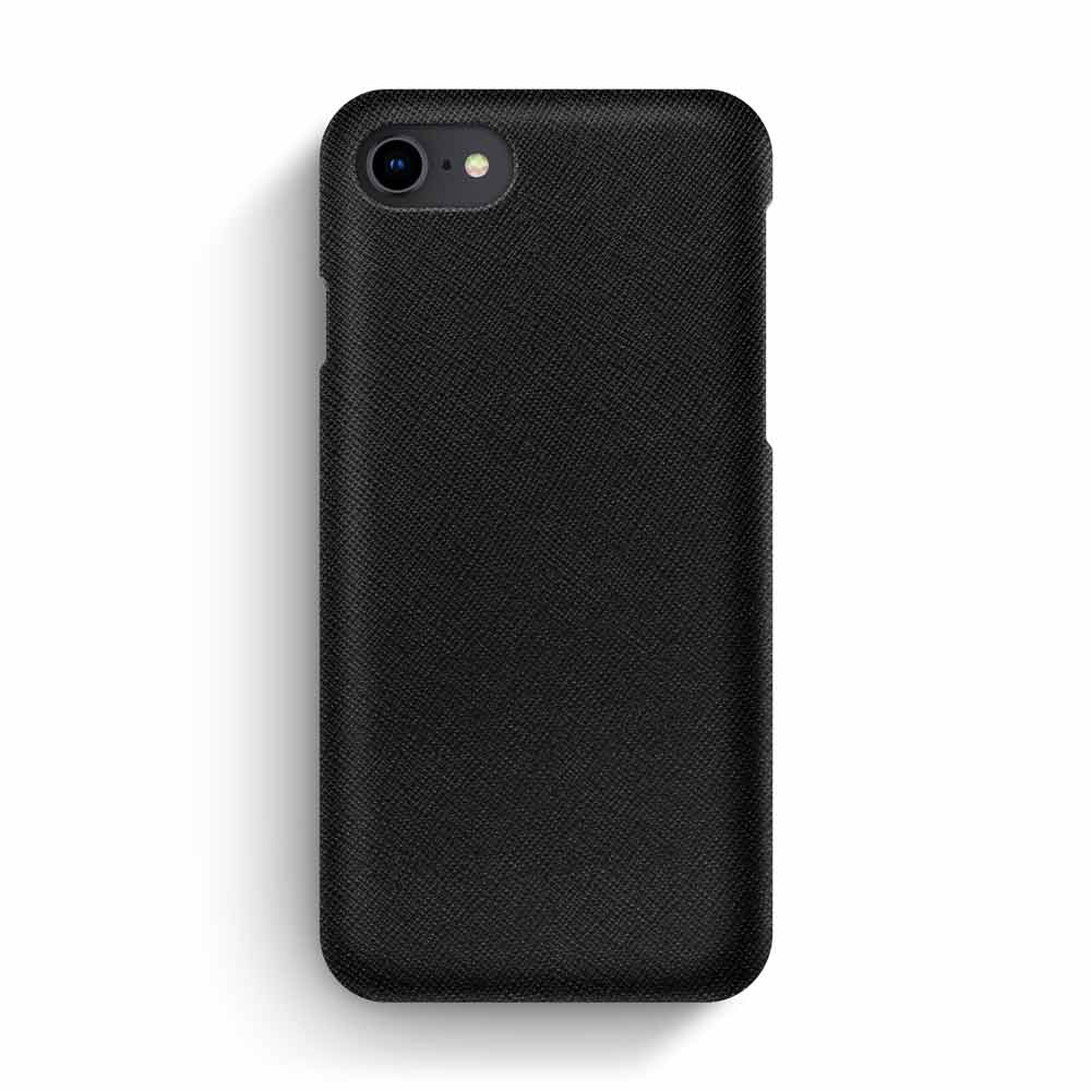 iPhone 7/8 / Black Saffiano