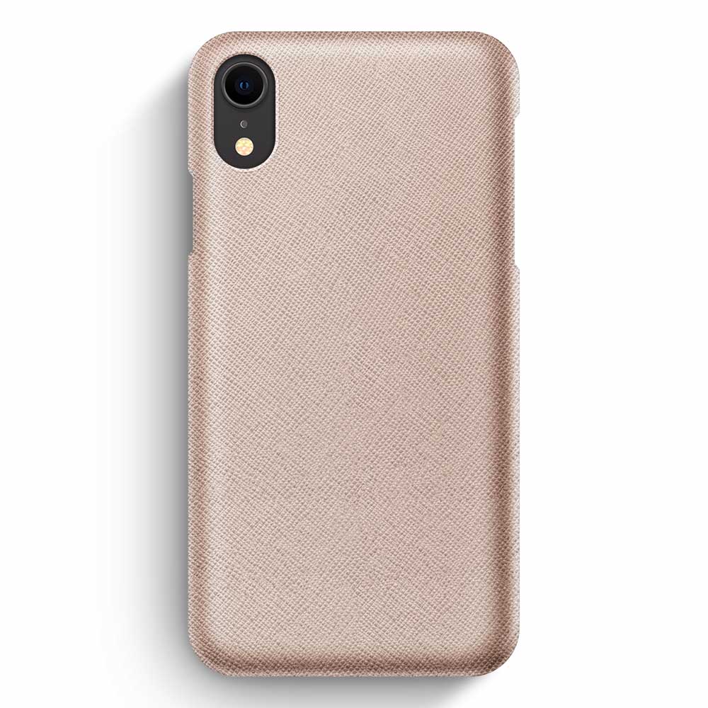 iPhone XR / Rose-Gold Saffiano
